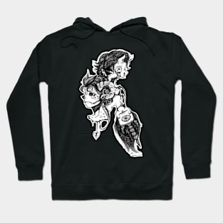 Line Work Creatures Hoodie